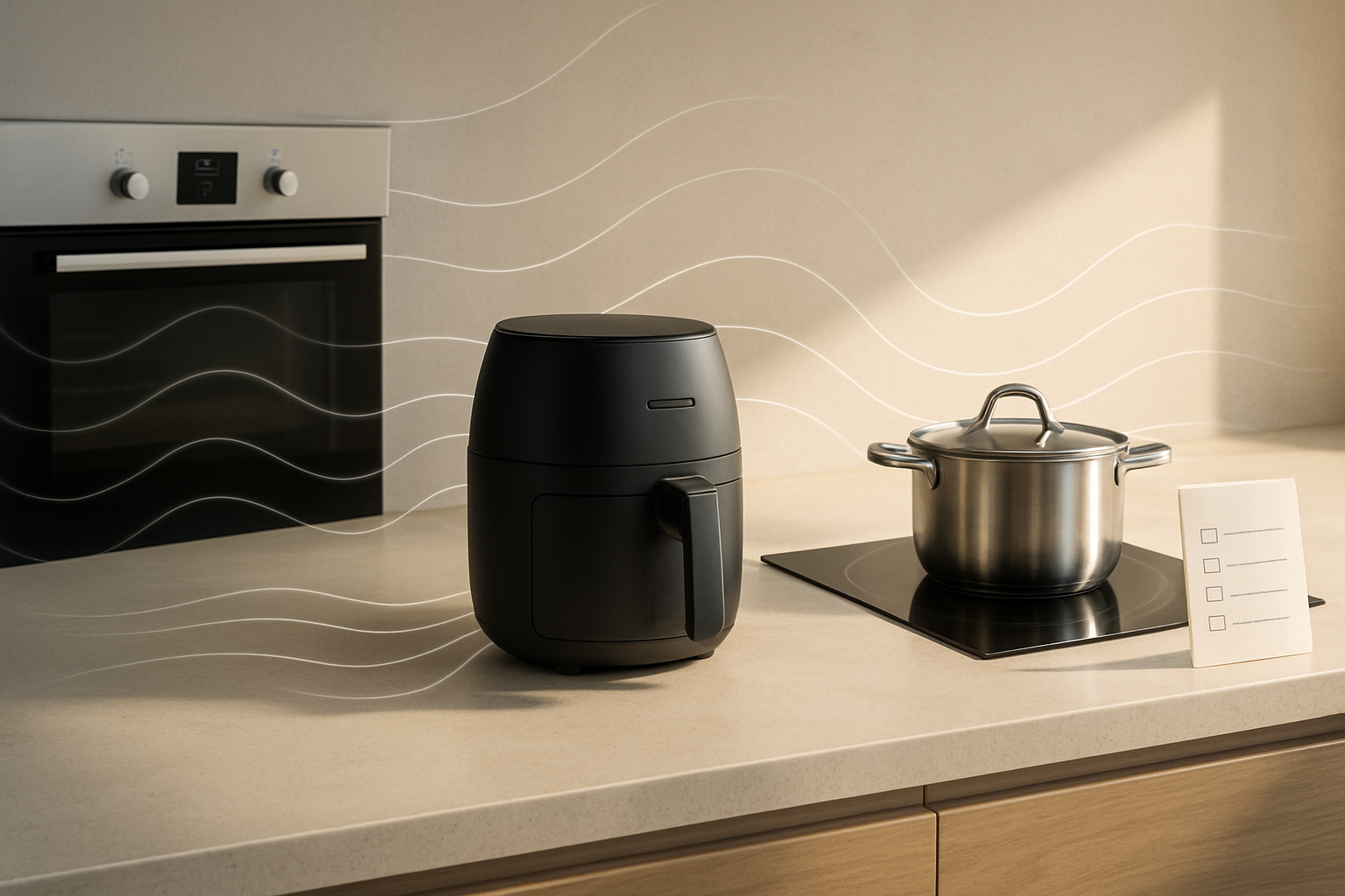 Σύγκριση φούρνου, air fryer και ματιού κουζίνας για πρακτική εξοικονόμηση ρεύματος στο μαγείρεμα
